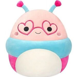 Squishmallows Valentines Griffith the Caterpillar 8 Inch Plush